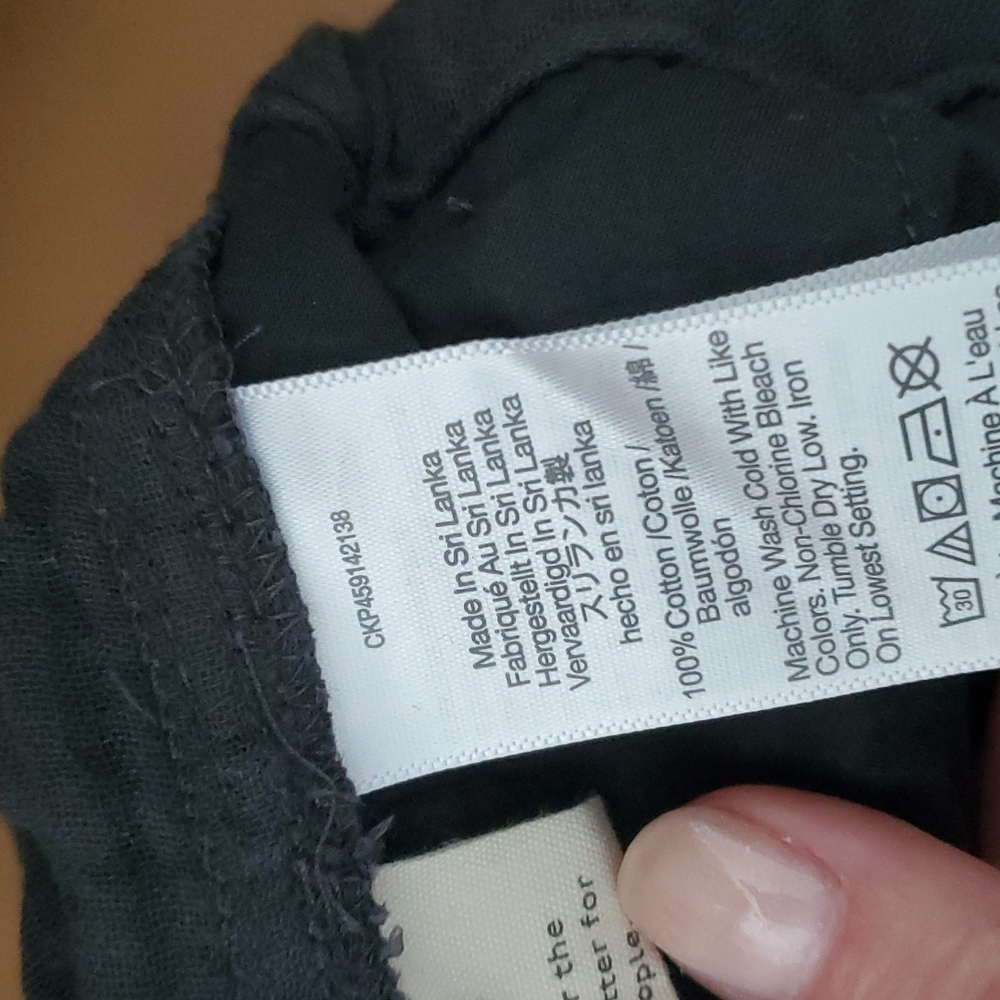 Madewell gray lightspun easy pull on shorts size medium euc - Picture 5 of 6